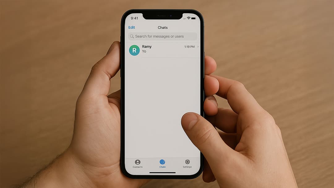 How can I find someone on Telegram