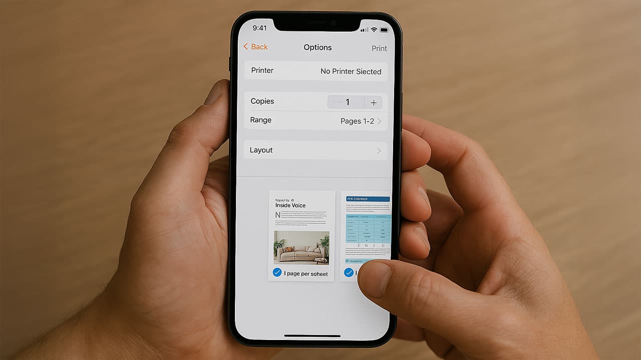 How to connect phone to printer