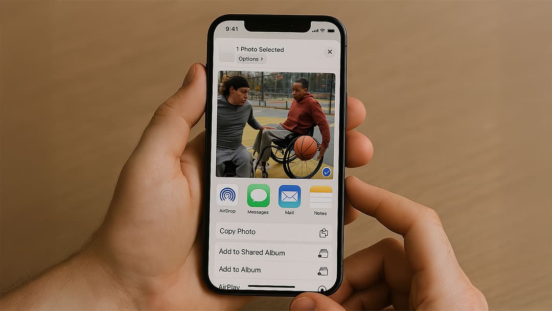 How to send photos from iPhone to Android