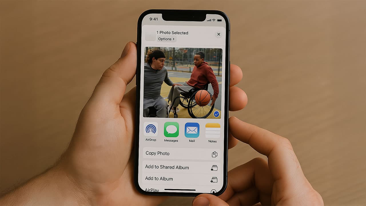 How to send photos from iPhone to Android