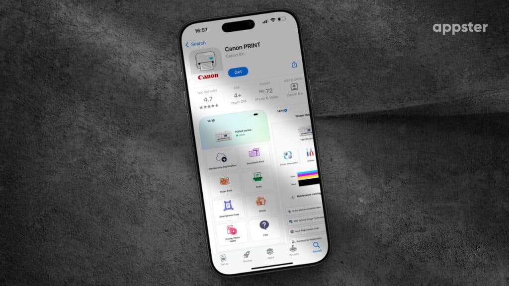 Using manufacturer-specific apps