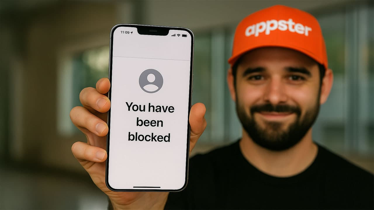 How to know if an android blocked you on iPhone